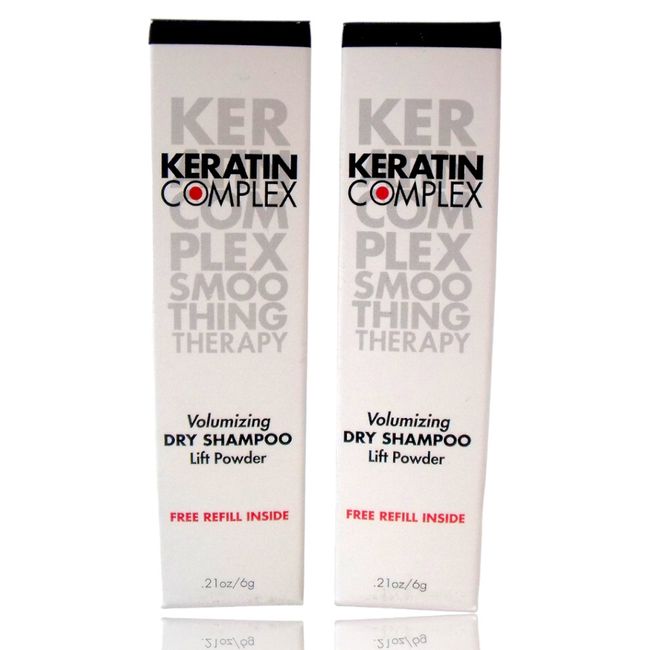 (2- Pack) Keratin Complex Therapy Volumizing Dry Shampoo Lift Powder .21oz / 6g