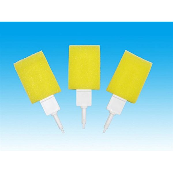 Long Handled Toe Sponge and Brush Set Replacement Sponge ONLY Pack of 3 SPONGES