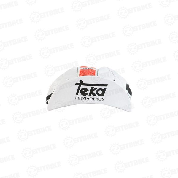 Outdoor Vintage - Anti Sweat Cotton Cycling Cap | L’Eroica, Tour de France, Giro D’Italia Style Bicycle Cap,Team Jersey Caps (Teka)