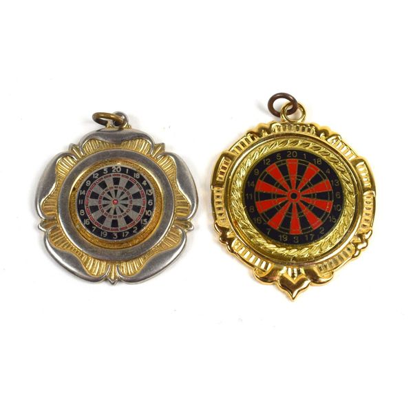 Vintage Darts Fobs Awards Keyrings Dartboards