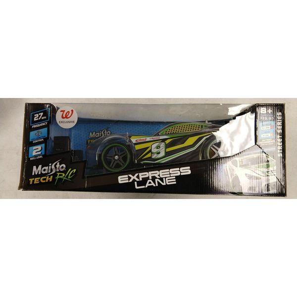 Maisto Tech R/C 27MHz Street Series Express Lane R/C Car #9 DAMG BOX - 10C