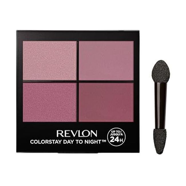 REVLON ColorStay Day to Night Eyeshadow Quad, 575 Exquisite, 0.16 Oz