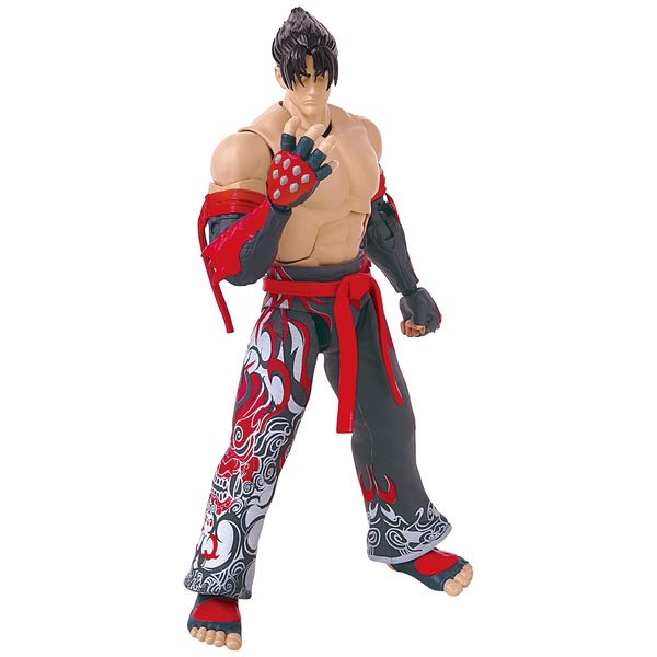 BANDAI Game Dimensions Tekken Jin Kazama Action Figure | 17cm Jin Kazama Figure With 17 Points Of Articulation And Accessories Based On Tekken Video Games | Action Figures Girls And Boys Toys