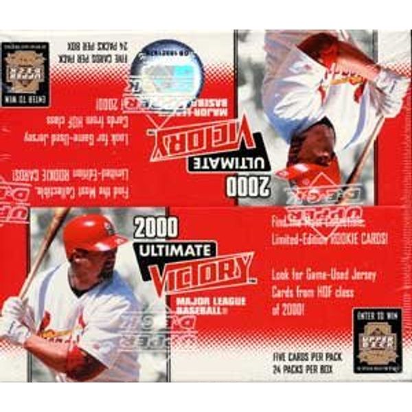 2000 Upper Deck Ultimate Victory Baseball Box - 24P5C