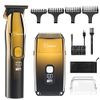 Hatteker Shaver Bald Head Shaver Electric Shaver Razor for Men with Precision Trimmer Barber Shaver Trimmer Triple Blades Waterproof Cordless
