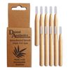 Bamboo Interdental Brushes 3 Packs ~ 10 Brushes Per Pack (0.6mm)