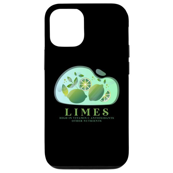 iPhone 13 Pro Lime Fruit Vitamin C Nutrient Vegan Fruitarian Fruit Lover Case