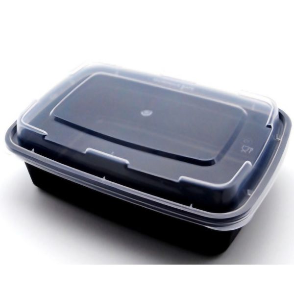 10 Pack 32 Oz Meal Prep Containers Reusable Food Storage Disposable Plastic