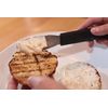 Mercer Culinary Millennia Wavy Edge Spreader, 3.5 Inch Blade, Black Handle