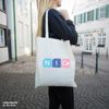 JUNIWORDS Jutebeutel - Wähle eine Farbe - "Berlin" Farbe: Natur