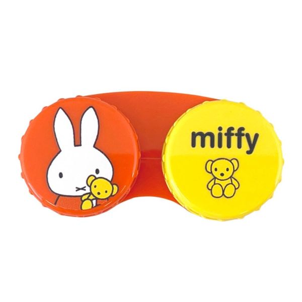 Shobido Miffy Contact Lens Case, Plush Miffy 215113 Soft Lens Only