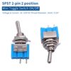Taiss/10pcs mts-101 ON/OFF Mini Miniature Toggle Switch Car Dash Dashboard SPST 2Pin