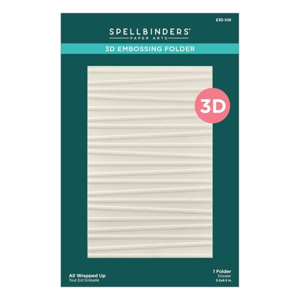 Spellbinders 3D Embossing Folder Dancin' Christmas Friends All Wrapped Up
