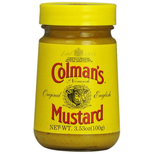Colman's, Mustard Glass Jar, Original, 28 Ounce (Pack of 8)