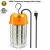 100W LED Temporary Hanging Work Light Portable Construction Jobsite Lights 5000K