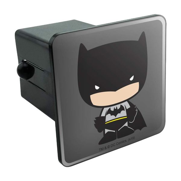 Batman Cute Chibi Character Tow Trailer Hitch Cover Plug Insert