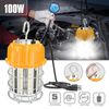 2-Pack LED Portable Temporary Work Light For Building Jobsite Workshop 100Watt