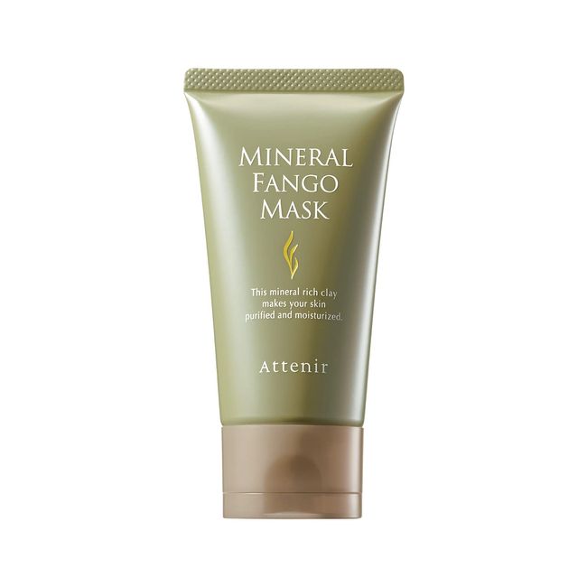 Athenia Mineral Fango Mask (2.8 oz (80 g) / Approx. 16 Doses / Faint Herbal Scent) Face Mask, Clay Pack, Pore Care