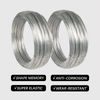 Surprecision Nitinol Shape Memory Wire Silver Super Elastic Nitinol Wire - High Performance and Durability (0.35mm, 32.8ft)