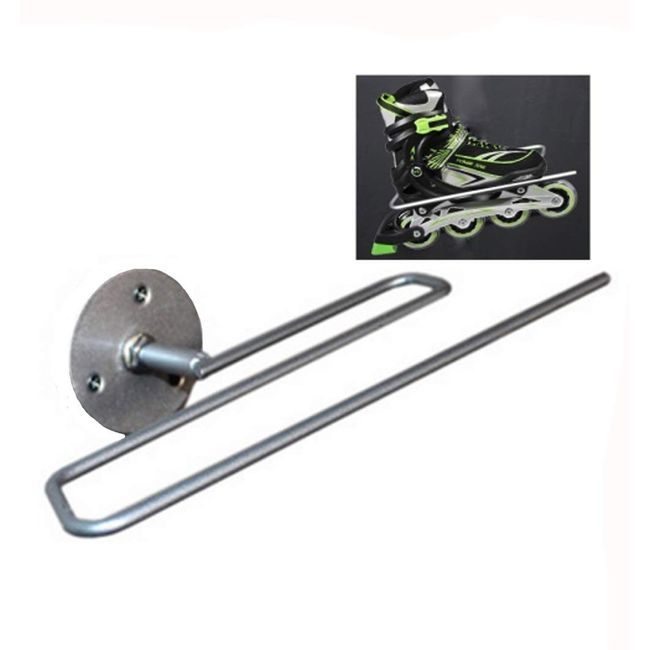 Rluii Inline Skates Display Stand/Roller Skates Wall Mount Hanger Rack Storage Display Holder(2Pcs)