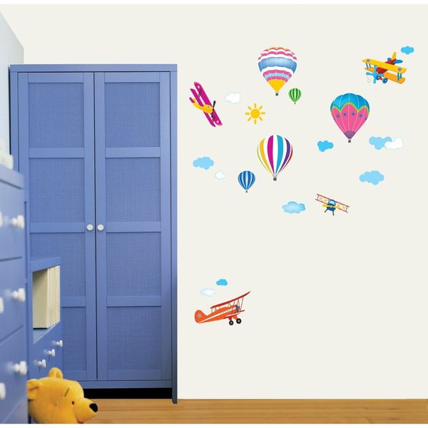 Wall Stickers The Children's Dream and Airplane