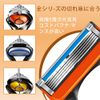 16 Piece Gillette Compatible Replacement Blade Fusion Replacement Blade 5 Blade Compatible Razor Blade for Shaving