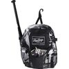 Rawlings | REMIX Backpack Equipment Bag | T-Ball & Youth Baseball / Softball | Black