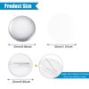 Sourcing Map 120 Set 25mm 0.98 Inch Blank Pin Back Buttons - Parts for Button Maker Machine