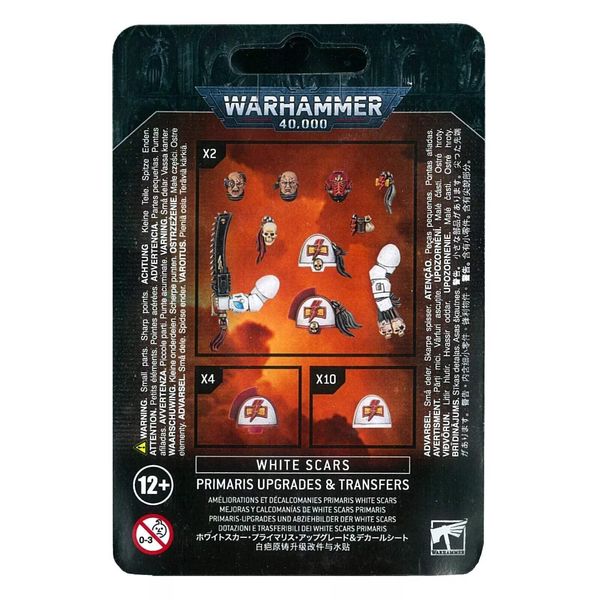 Games Workshop Warhammer 40k - White Scars Primaris Upgrades & Transfers