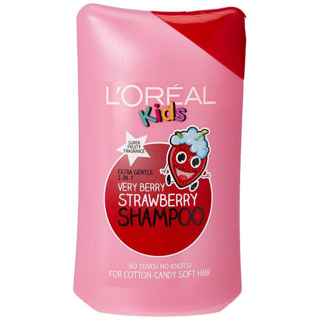 L'Oréal Paris Kids Extra Gentle 2in1 Shampoo - Very Berry Strawberry (250ml)