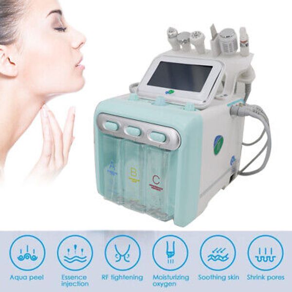 6 in 1 Hydrogen and Oxygen Small Bubble Machine Facial Skin Care Beauty Machine