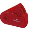 Faber-Castell Red Double Tip Pencil Sharpener