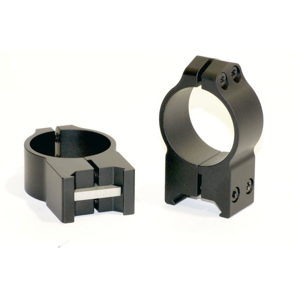 WARNE Scope Mounts Maxima, 30mm, PA, Optic Rings, High, Matte Black