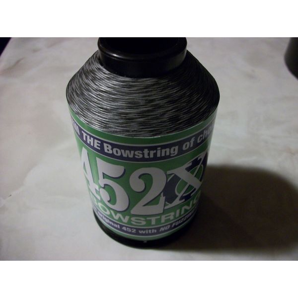 Silver & Black Speckled BCY 452X Bowstring Material 1/4lb Bow String Making