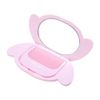 Sanrio 962546 My Melody Face Mirror & Comb Set, Pink | White
