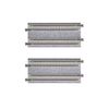 N 4-7/8" Double Track Straight, Concrete Ties (2)