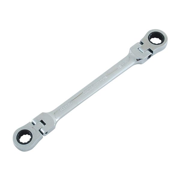 SK11 Gear Tech MFR1012N Double Flex Ratchet Wrench 0.4 x 0.5 inches (10 x 12 mm)