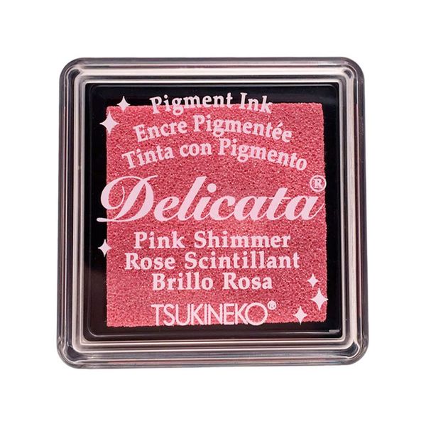 Tsukineko Ink Pad, Pink Shimmer, S
