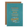 Hallmark Large Father's Day Card for Father - Classic Text Based Design