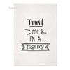 Trust Me I'm A Page Boy Tea Towel Dish Cloth
