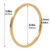 GsLxx Brass Saw Blade Bushing Set, Adapter Ring, Reduction Ring Combo (7/8"-3/4")