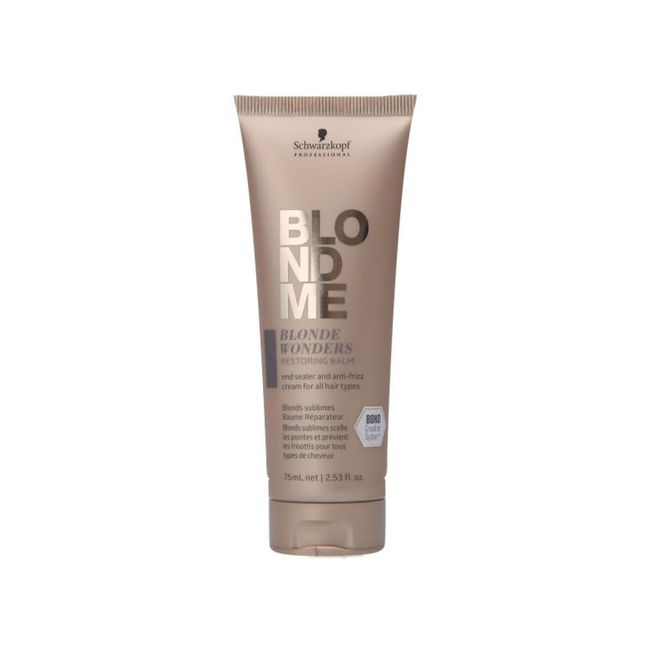 BLONDME Blonde Wonders Restoring Balm – Leave-In Split End and Anti-Frizz Treatment