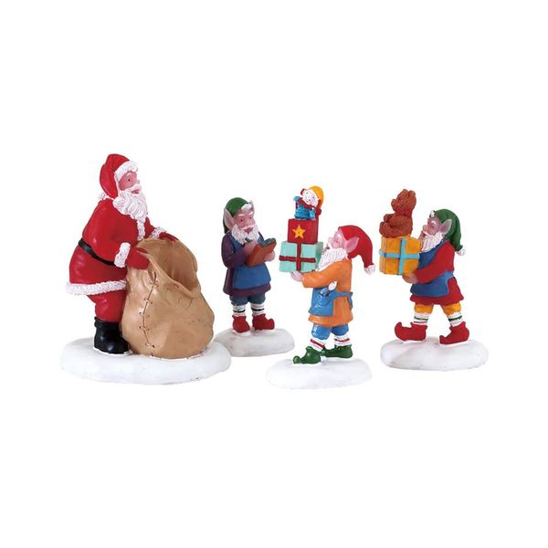 LEMAX - Present Procession 72553 Figur Weihnachtsdorf Winterdorf