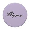 Gray Light Pastel Purple Heart Mama PopSockets Adhesive PopGrip