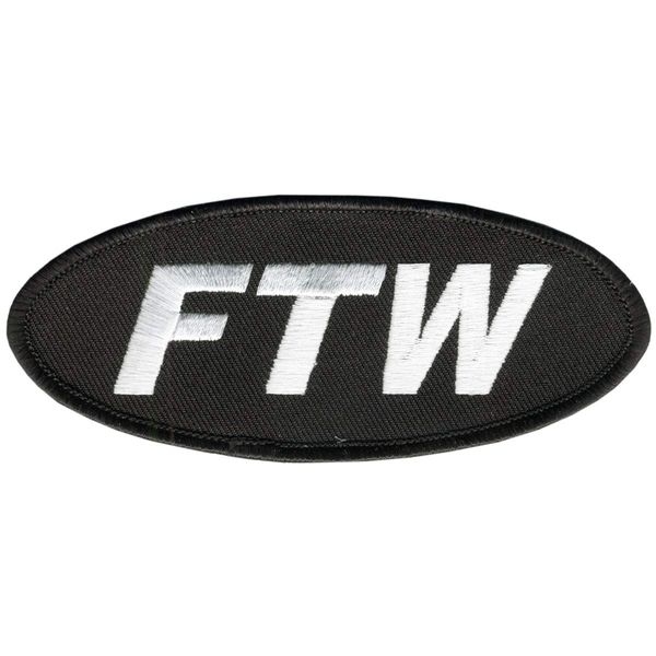 Hot Leathers Ftw Patch (4" Width x 2" Height)