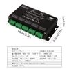 DMXled Controller DM Controller DMX Decoder 12 Channel DMX 512 LED Decoder DMX Dimmer Dimmer DMX LED Controller DC5V-24V 256 Gray Level Stage Lighting Dimmer Controller for LED Lighting