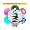 SWIFT Compound Monocular Microscope SW200DL with 40X-1000X Magnification, Dua...