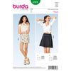 Burda b6928 Skirt Sewing Pattern 19 x 13 cm