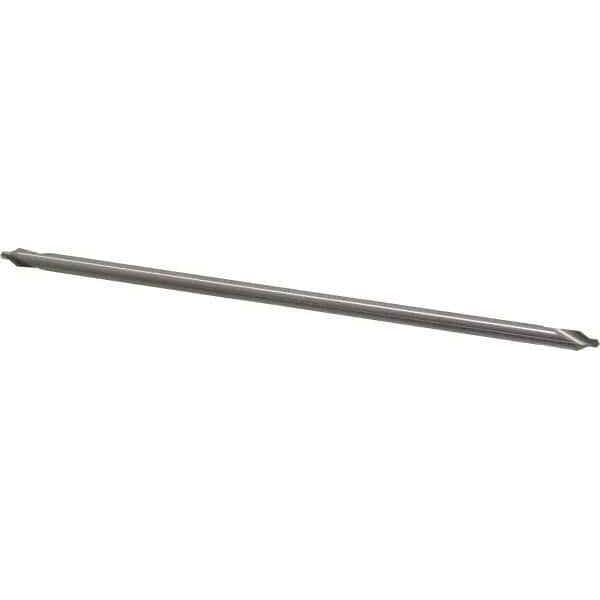 #2 Plain Cut 60° Incl Angle HSS Combo Drill & Countersink 3/16" Body Diam, 5/...