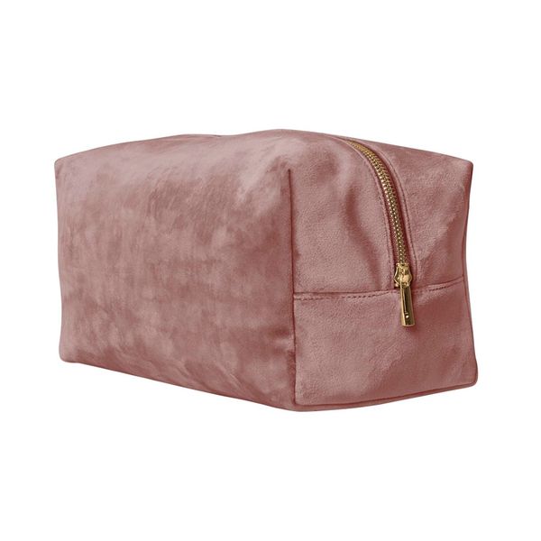 COOZO Velvet Toiletry/Accessory Case - Rose Quartz - L